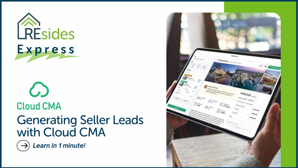 Generating Seller Leads with Cloud CMA